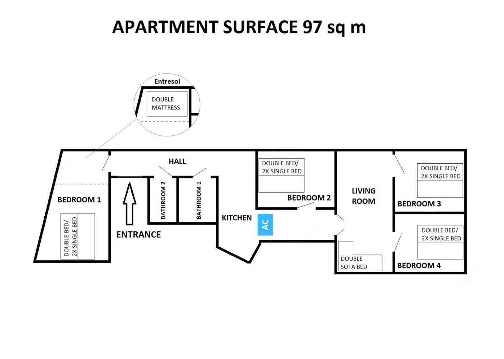 Vintage Apartment Gertrudy Street Краків Екстер'єр фото